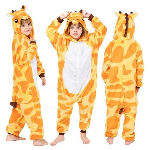 Костюм-пижама Кигуруми (Kigurumi) для детей Жирафик (размер 140, рост 135-145)