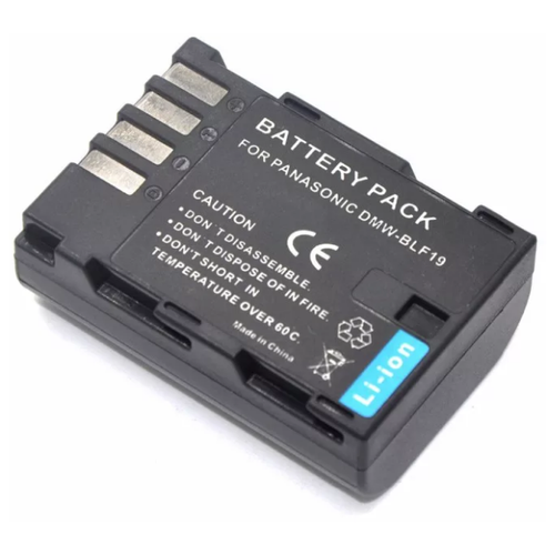 Аккумуляторная батарея MyPads 1860mAh DMW-BLF19 для фотоаппарата Panasonic Lumix DC-G9/ DC-GH5S/ DMC-GH3/ DMC-GH4/ GH5