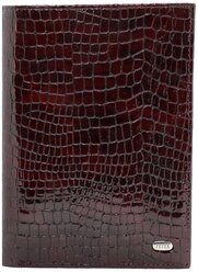 Портмоне мужское Petek 1855 378.091.03 из натуральной кожи, бордовый