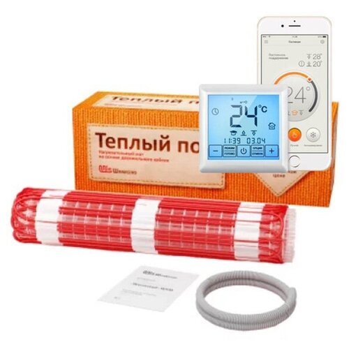Теплый пол Warmstad Нагревательный мат WSM-485-320 терморегулятор Теплолюкс MCS 350 2914₽