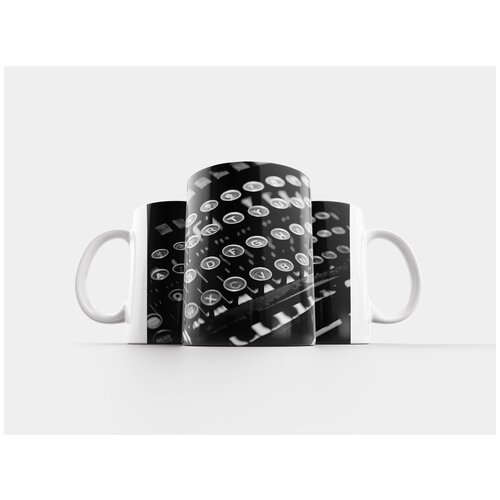 фото Кружка "пишущая машинка, античный, винтаж" 320 мл lotsprints