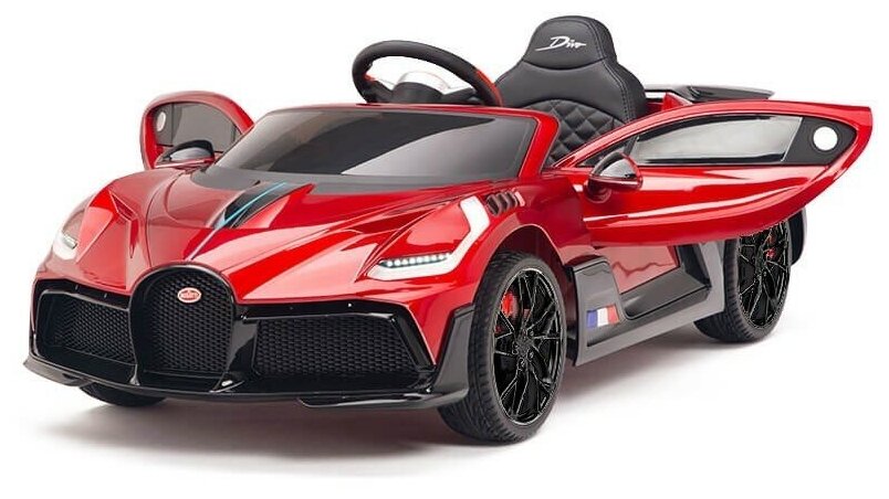 Детский электромобиль Bugatti Divo 12V - RED - HL338 (HL338-LUX-RED-PAINT)