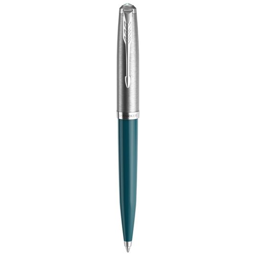 Шариковая ручка Parker 51 CORE TEAL BLUE CT, цвет чернил черный 2123508