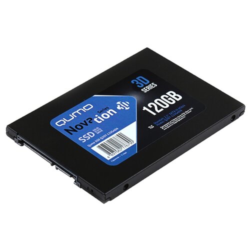 SSD диск 120 Гб Qumo Novation 3D TLC Q3DT-120GMCY SATA