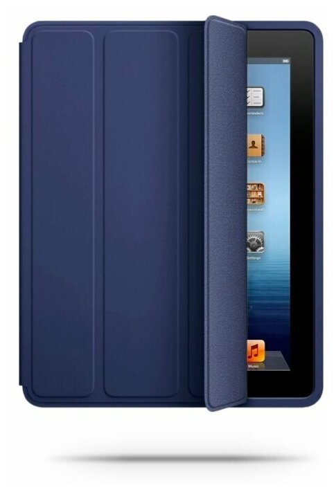 Чехол книжка для iPad 2 / 3 / 4 Smart case Dark Blue