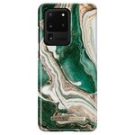 IDeal Of Sweden / Чехол iDeal of Sweden Fashion Case для Samsung Galaxy S20 Ultra Golden Jade Marble - изображение