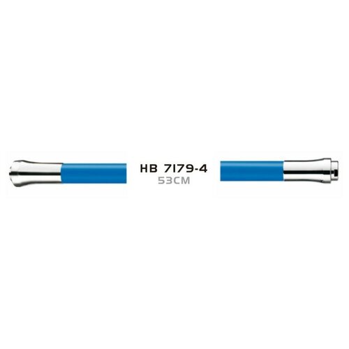Силиконовый гибкий излив синий Haiba HB7179-4 (к корпусам HB73804, HB73556, HB73563, HB73559)