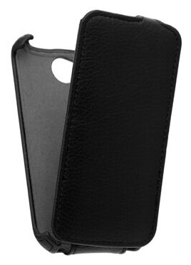 Кожаный чехол для Explay Joy TV Gecko Case (Черный)