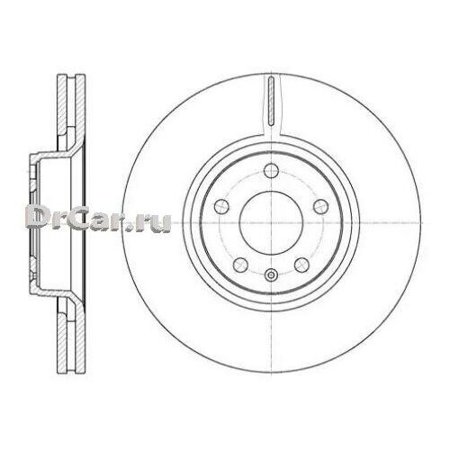 фото Remsa торм.диск пер.вент.321x30 5 отв.
