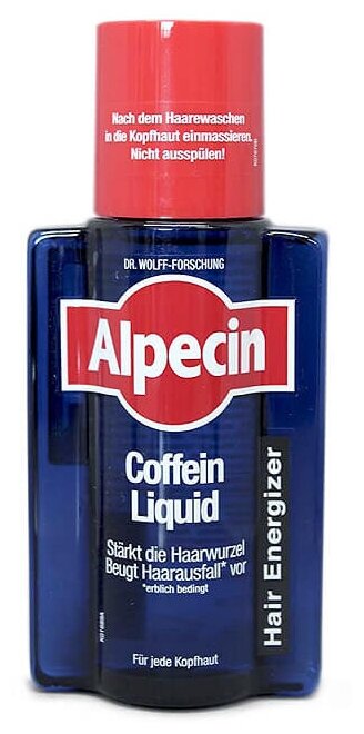 ALPECIN. Тонизирующее средство против выпадения волос у мужчин Coffein Liquid