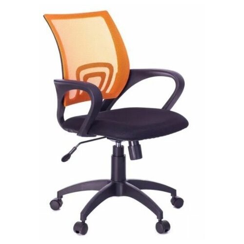 Кресло компьютерное ЯрКресло Кресло Sti-Ko44/LT/orange сетка/ткань, оранжевый/черный