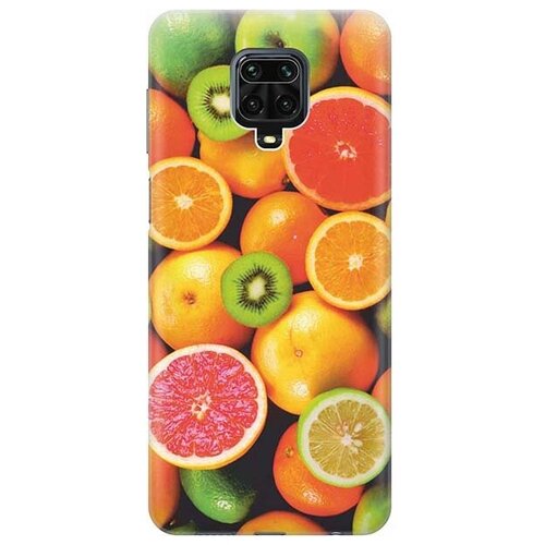 фото Ультратонкий силиконовый чехол-накладка для xiaomi redmi note 9s / note 9 pro с принтом "сочные фрукты" gosso