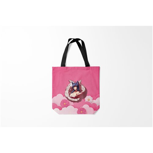 фото Сумка-шоппер / 40х40 см / геймерам / league of legends кицунэ lol burnettie