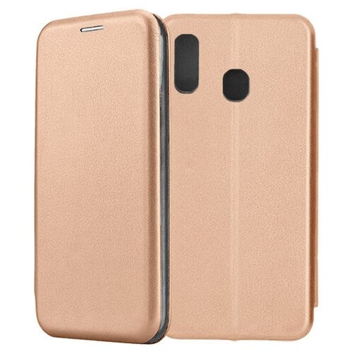 фото Чехол-книжка fashion case для samsung galaxy a40 a405 розовый