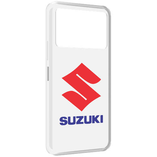 Чехол MyPads suzuki-сузуки-3 мужской для Infinix NOTE 12 VIP (X672) задняя-панель-накладка-бампер