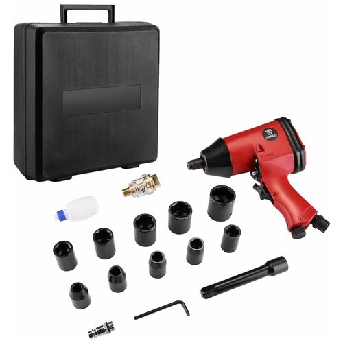 Гайковерт Deko DKPT01 SET 3 142лмин красныйчерный 6893₽