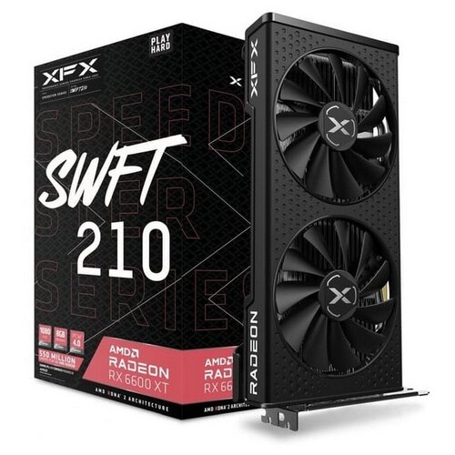 Видеокарта XFX Radeon RX 6600 XT SPEEDSTER Swift 210 8GB GDDR6 4199900₽
