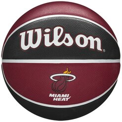 Мяч баскетбольный WILSON NBA Team Tribute Miami Heat, р.7, арт. WTB1300XBMIA