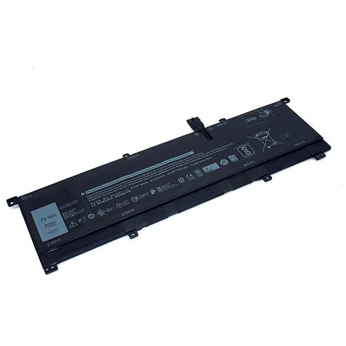 Аккумуляторная батарея для ноутбука Dell XPS 15 9575 (8N0T7) 11.4V 6580mAh