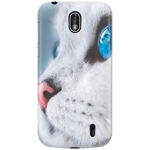 фото Силиконовый чехол на nokia 1 / нокиа 1 с принтом "кошачий взгляд gosso