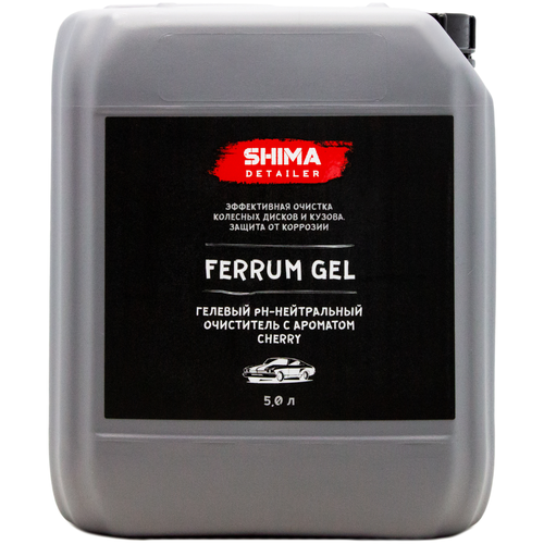 SHIMA DETAILER FERRUM GEL Гелевый pH-нейтральный очиститель 5л, Cherry