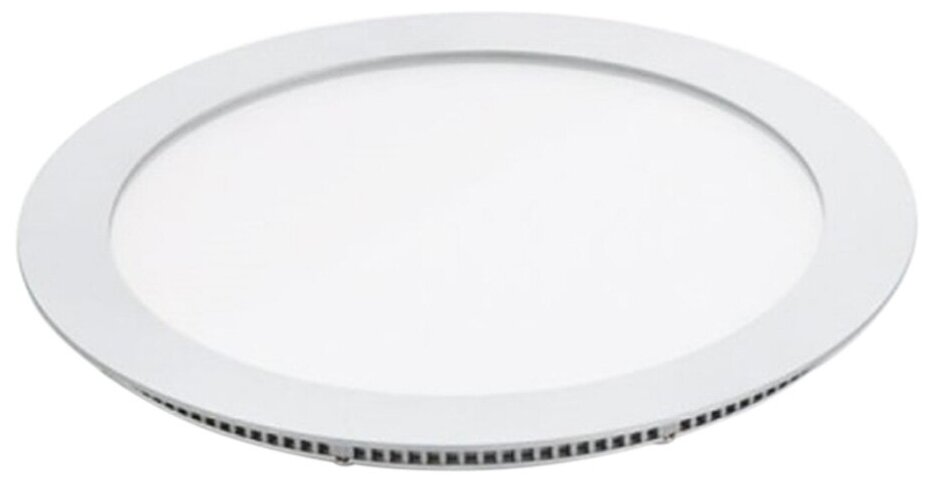 Светильник встраиваемый светодиодный белый 12 Вт 4000К IP20 Feron ДВО (28504)