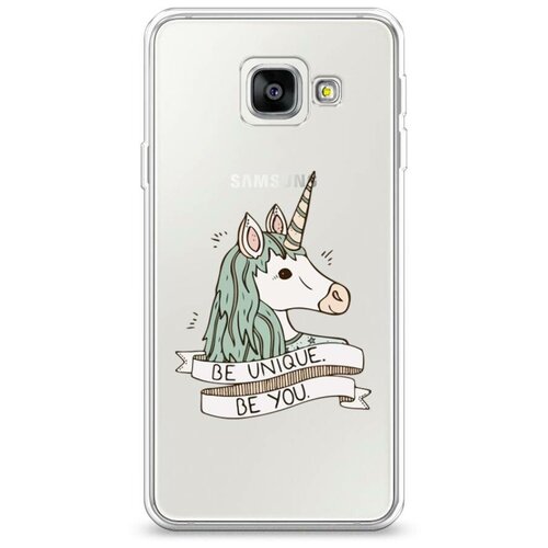 фото Силиконовый чехол "be unique" на samsung galaxy a3 2016 / самсунг галакси а3 2016 case place