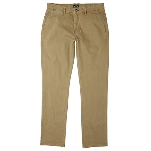 фото Брюки billabong, размер w36, бежевый