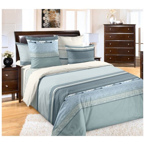 фото Постельное бельё «эдуард 1», сатин (2 сп с евро простыней) текс-дизайн