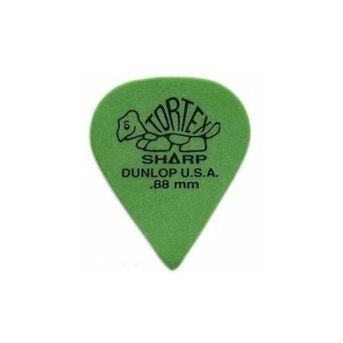 Медиаторы DUNLOP 412R.88 TORTEX SHARP 0.88 mm медиатор dunlop 412r 73 tortex sharp