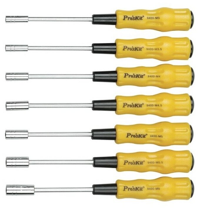 фото Набор отверток с торцевыми головками ProsKit 1PK-9402