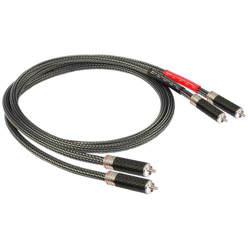 Кабель аудио 2xRCA - 2xRCA GoldKabel Executive Cinch Rhodium 1.0m