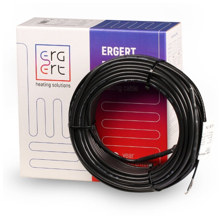 Кабель нагревательный Ergert ETRG-30 180 м 5400 Вт Resistive Gutter двужильный резистивный ETRG3005400 - фотография № 11