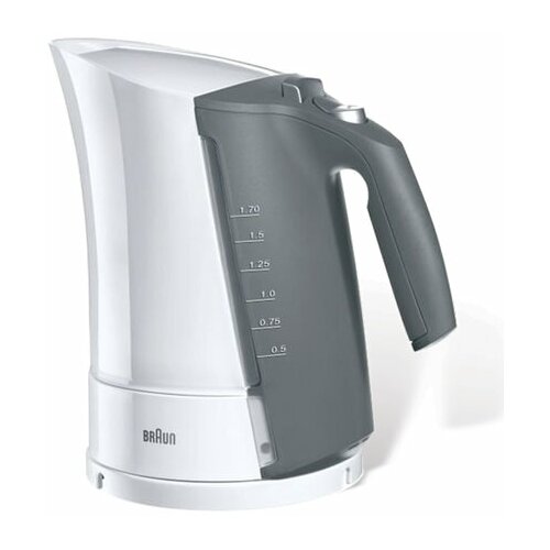 Чайник BRAUN WK-300 17 л 2200 Вт закрытый нагревательный элемент пластик белый 699400₽