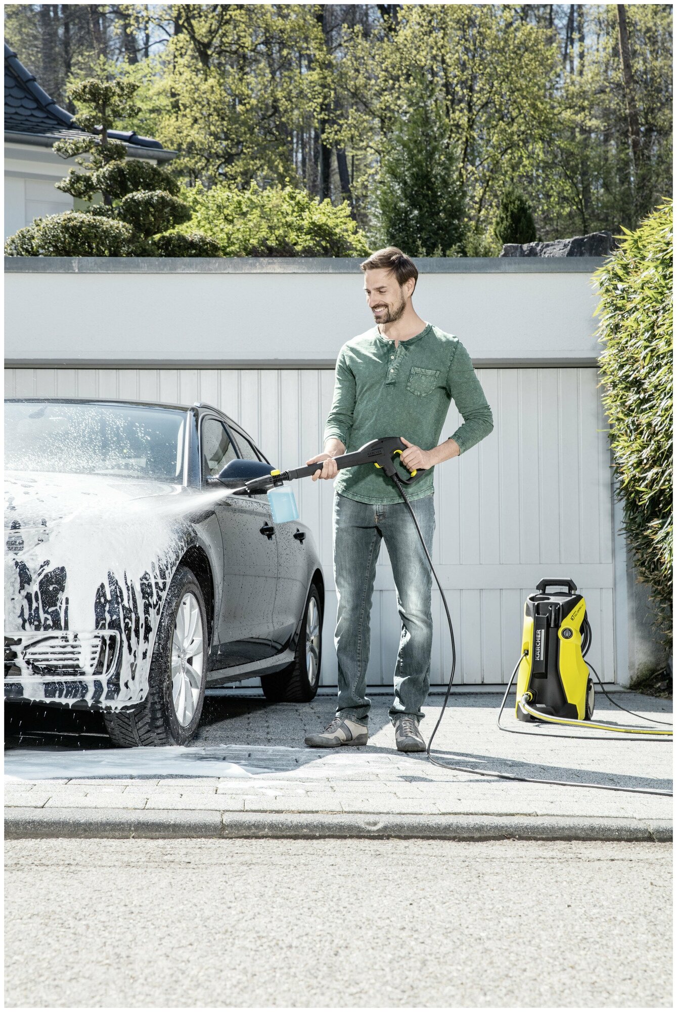 Чистящее средство для пенной мойки автомобиля Karcher RM 527 6.295-603.0, для моек высокого давления K 2 - K 7, 5 л