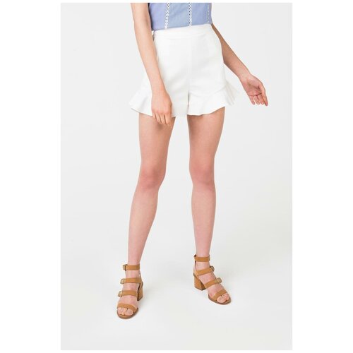 фото Шорты fashion.love.story, размер 42, молочный