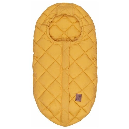 Конверт Leokid Light Compact для автолюльки/коляски Yolk yellow (желтый)