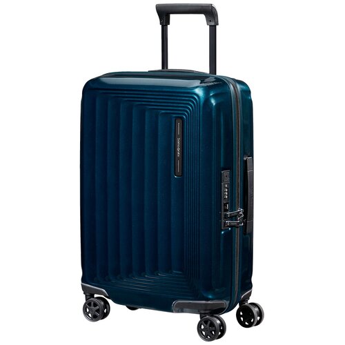 Чемодан Samsonite, 38 л, размер S, синий