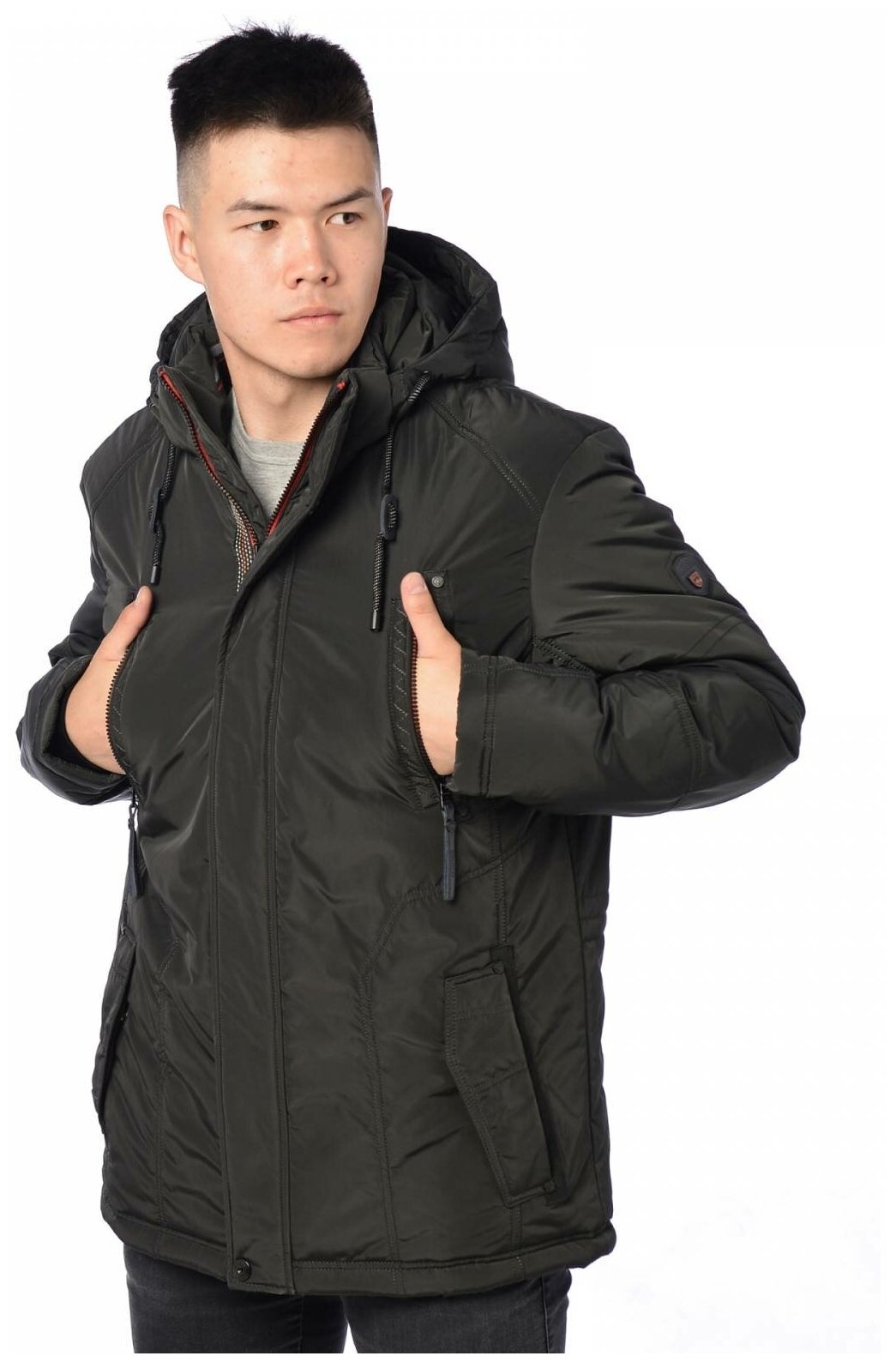 Зимняя куртка мужская INDACO 17014 размер 46 