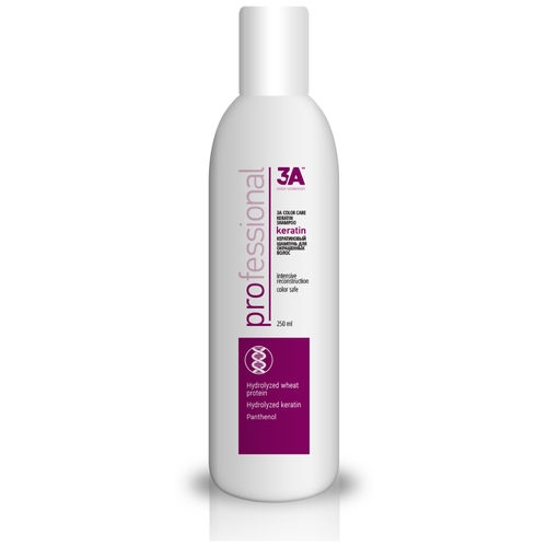 AAA1460 Keratin Color Care Shampoo. Кератиновый шампунь для окрашенных и химически обработанных волос 250 мл
