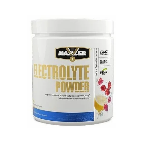 Углеводы и Изотоники Maxler Electrolyte Powder лимон-малина 204 гр. предтренировочный комплекс maxler electrolyte powder натуральный 204 г 350 мл