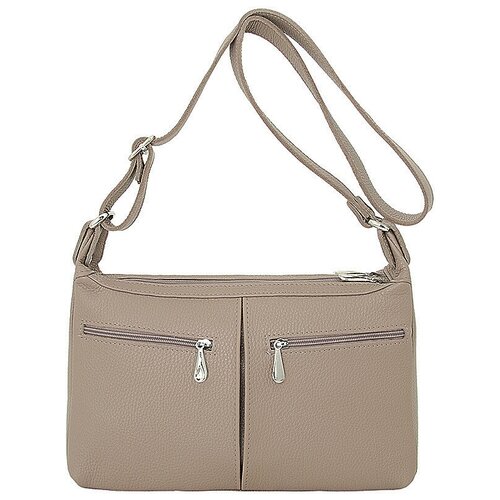 фото Сумка тоут protege, фактура зернистая, бежевый