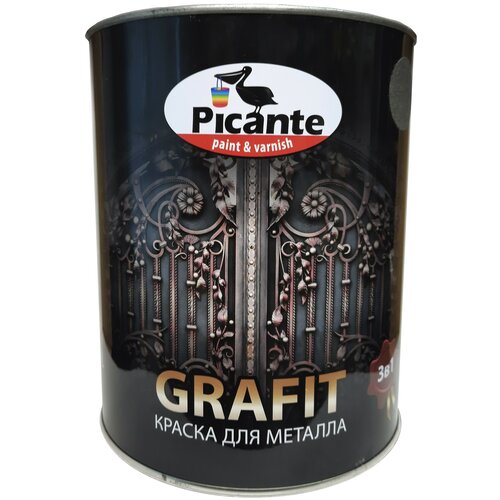 Декоративная краска Picante GRAFIT чёрный 11110-1770.ВВ