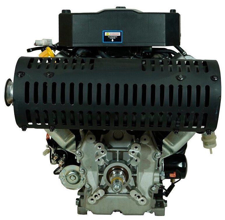 Двигатель бензиновый Lifan LF2V90F (37л.с., 999куб. см, вал 28.575мм, электрический старт, катушка 20А) - фотография № 5
