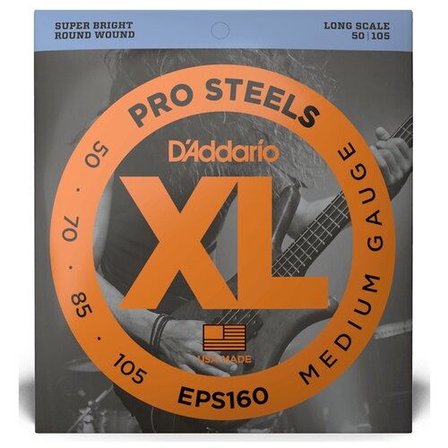 Набор струн D'Addario XL Pro Steels EPS160, 1 уп.