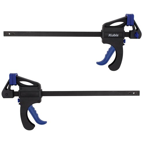 Струбцина F-образная Kubis, быстрозажимная, универсальная, автоматическая 300 * 63 мм, 85 кг, 2 шт.