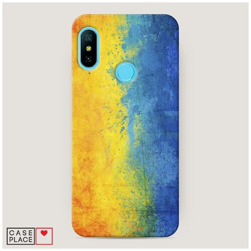 фото Чехол пластиковый xiaomi redmi 6 pro флаг украины 2 case place