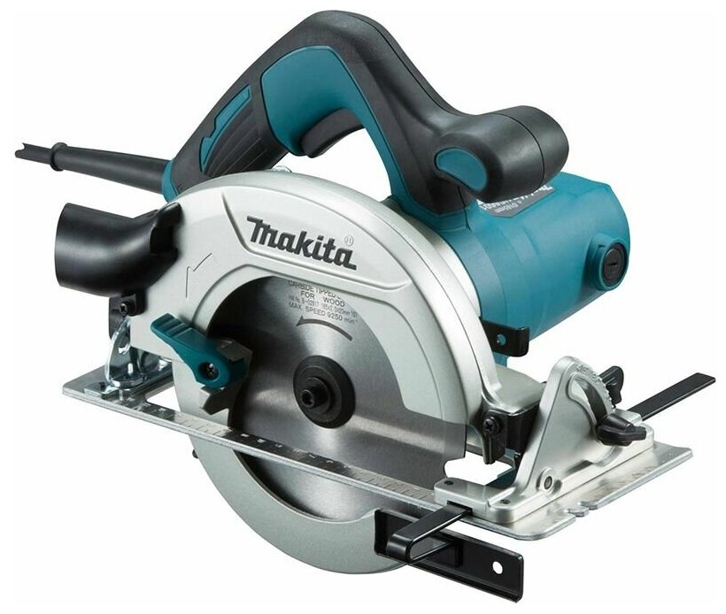 Дисковая пила Makita HS6601 1050Вт, 5200об\м, диск-ф165х20мм, рез-54.5мм, 3.7кг, кор