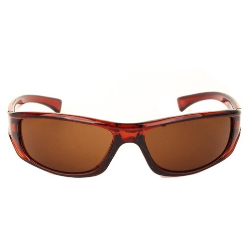 Солнцезащитные очки Boshi, узкие, оправа: пластик, для мужчин, коричневый