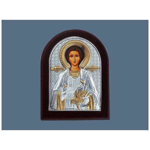 Настольная икона, св. пантелеймон 55*70 икона пантелеймон размер 30х40